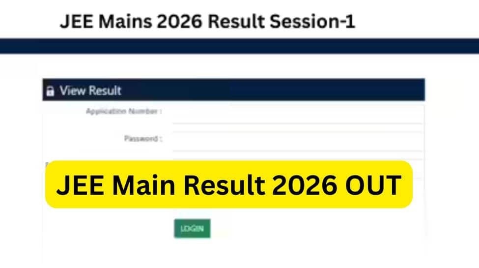 JEE Main Result 2026 OUT: Check steps to download scorecard | Education ...