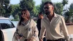 Virat Kohli and Anushka Sharma twin in white as they jet off together