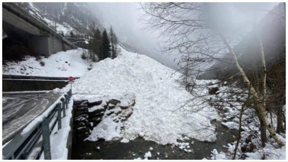 Switzerland: Avalanche derails train in Swiss Alps, leaving several injured