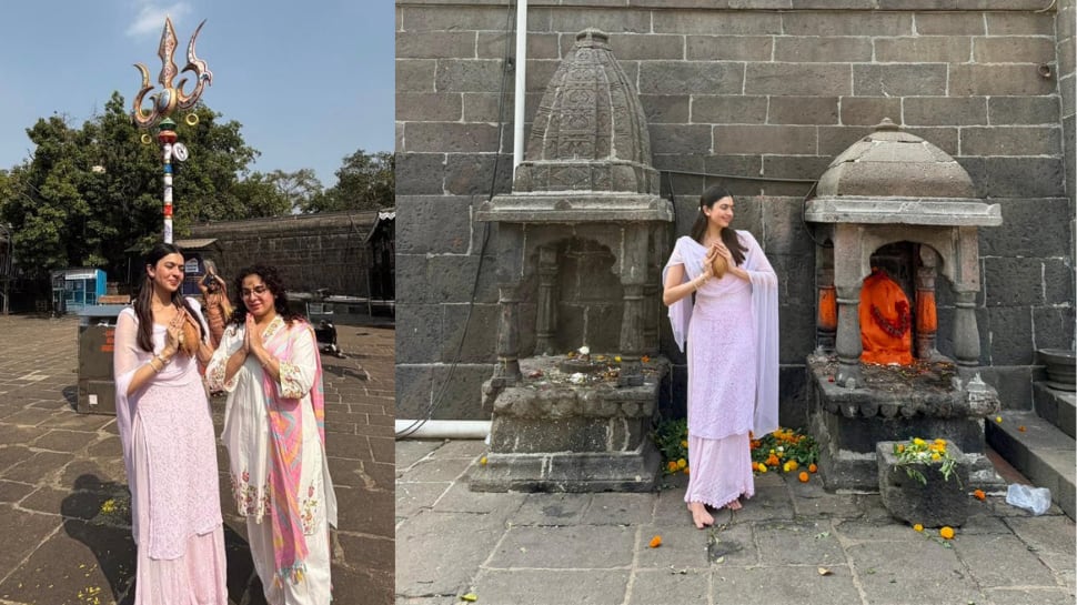 Mahashivratri 2026: Kashish Kapoor seeks divine blessings at Trimbakeshwar temple