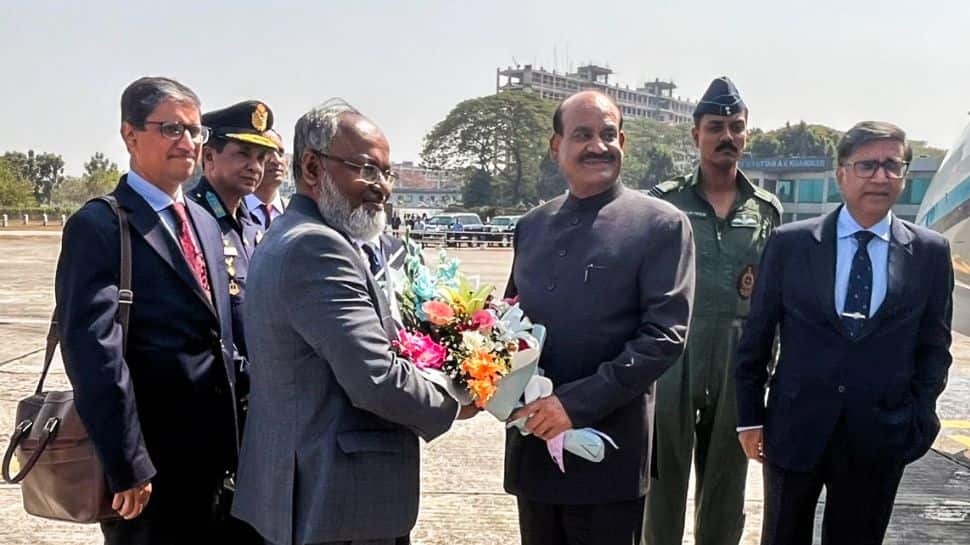 Lok Sabha Speaker Om Birla reaches Dhaka for Tarique Rahman`s swearing-in ceremony