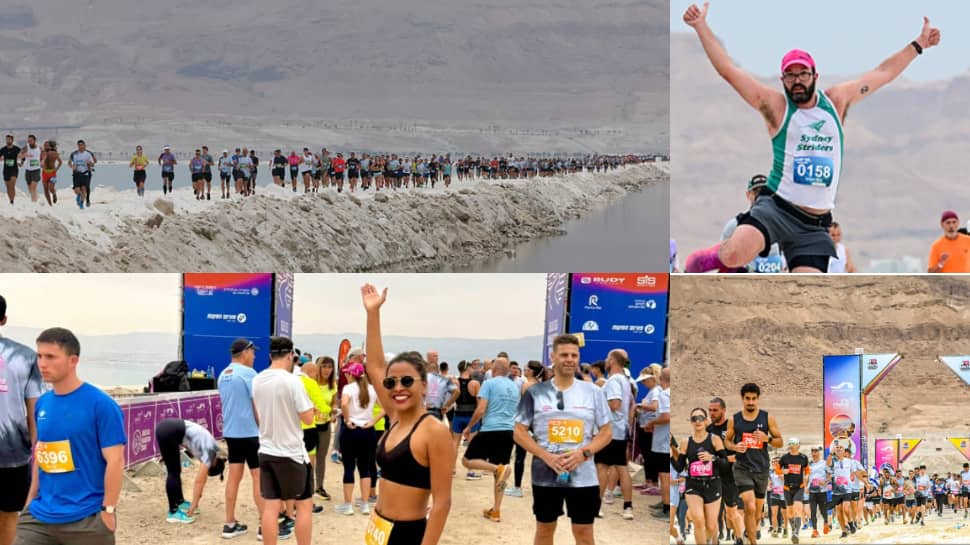Running at the lowest Point on Earth: The 2026 Dead Sea Marathon; Know everything about it; Check Pictures