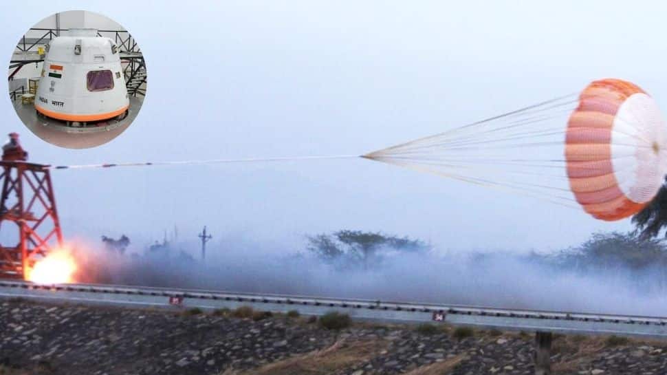 What is drogue parachute? India just tested for Gaganyaan astronaut safety | Video