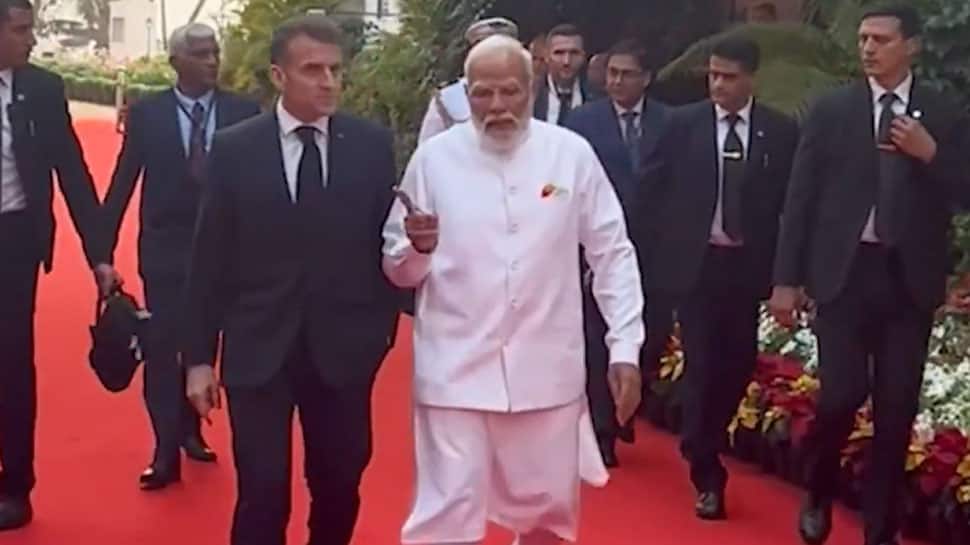 French President Emmanuel Macron's 'Thank You India' video features 'Dhurandhar' song, internet reacts