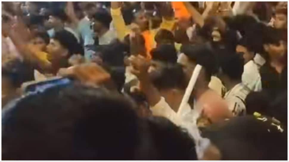 Stone pelting during Shivaji Jayanti procession in Karnataka`s Bagalkot; 8 arrested