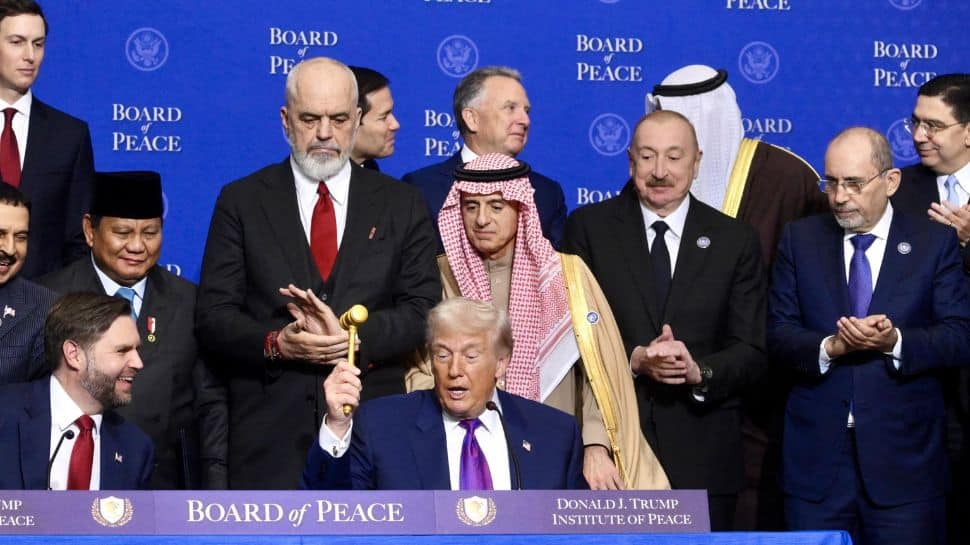 Trump's Board of Peace meeting: Shahbaz humiliated, Trump dozes off, Gaza gets empty promises