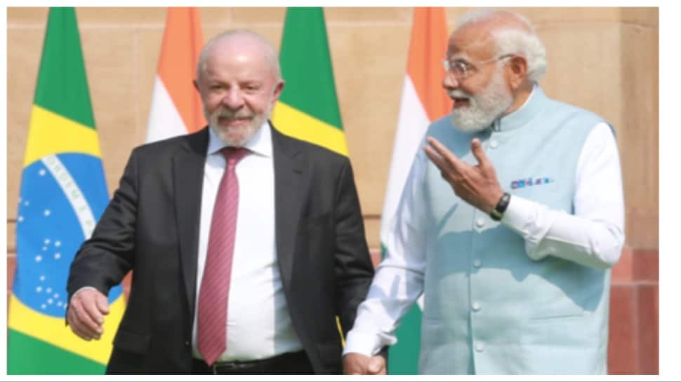 Brazilian President Lula da Silva meets PM Modi; receives Guard of Honour