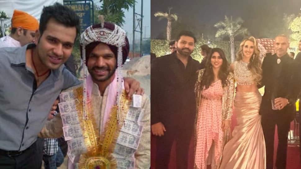 दोनों शादियों में हिटमैन: वायरल तस्वीरें दिखाती हैं रोहित शर्मा और शिखर धवन के बीच वर्षों का अटूट बंधन – देखें तस्वीरें