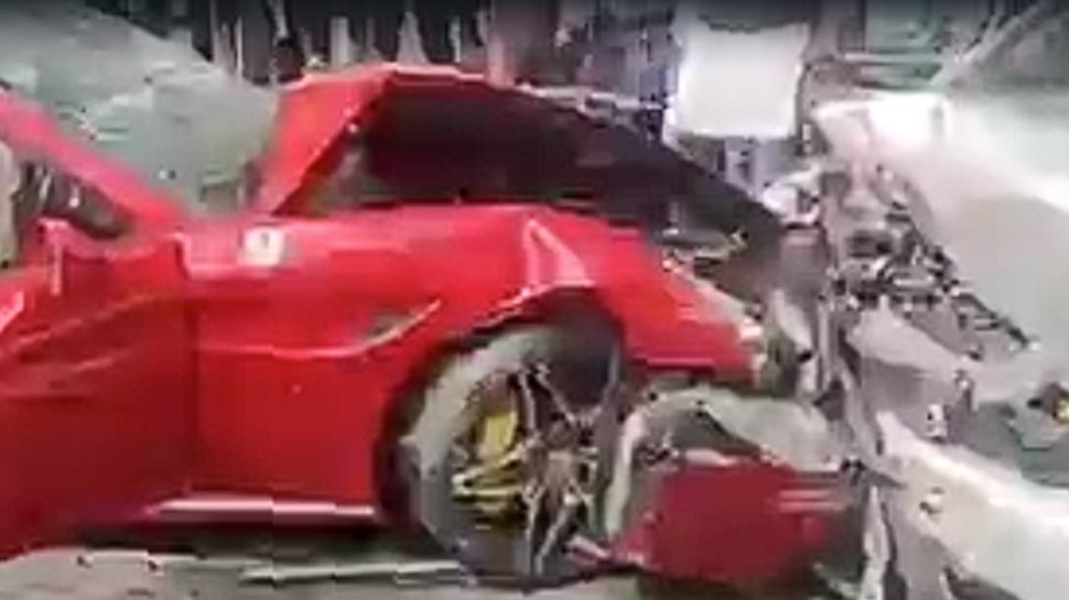 Hyderabad Ferrari accident: Car runs amok, several injured - What happened?