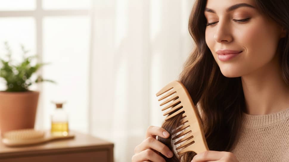 Natural Wooden Combs For Gentle Everyday Hair Care