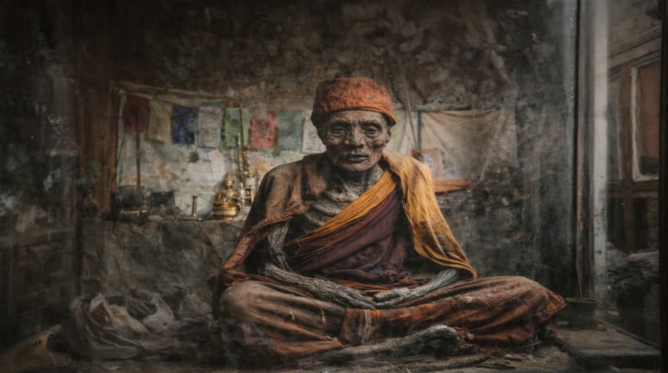 Want to see 500 year old preserved `Mummy in India`, then visit THIS Himalayan village...