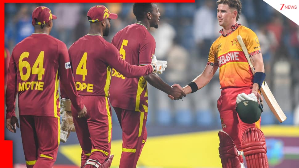 Simron Hetmyer shines as West Indies thrash Zimbabwe by 107 runs in Mumbai