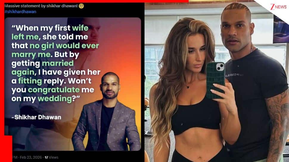 Fact Check: Did Shikhar Dhawan say 'No girl would marry me'? Truth behind the viral claim