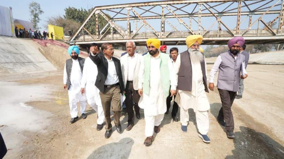 CM Bhagwant Singh Mann inaugurates first phase of reconstruction of Ferozepur Feeder Canal
