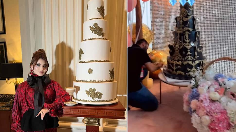 Which is the world's most expensive cake? THIS Bollywood actress cuts 7-tier diamond studded cake worth Rs 16 cr - Watch