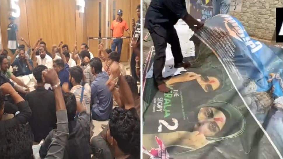 Protests halt The Kerala Story 2 screening in Kerala; posters burnt outside theatres