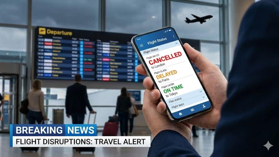 US-Israel vs Iran Conflict: DGCA says 444 flights expected to be cancelled on March 1; How to check flight status for IndiGo, Air India, Emirates and more