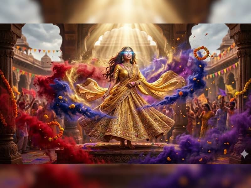Holi 2026 AI Photo Editing Prompt