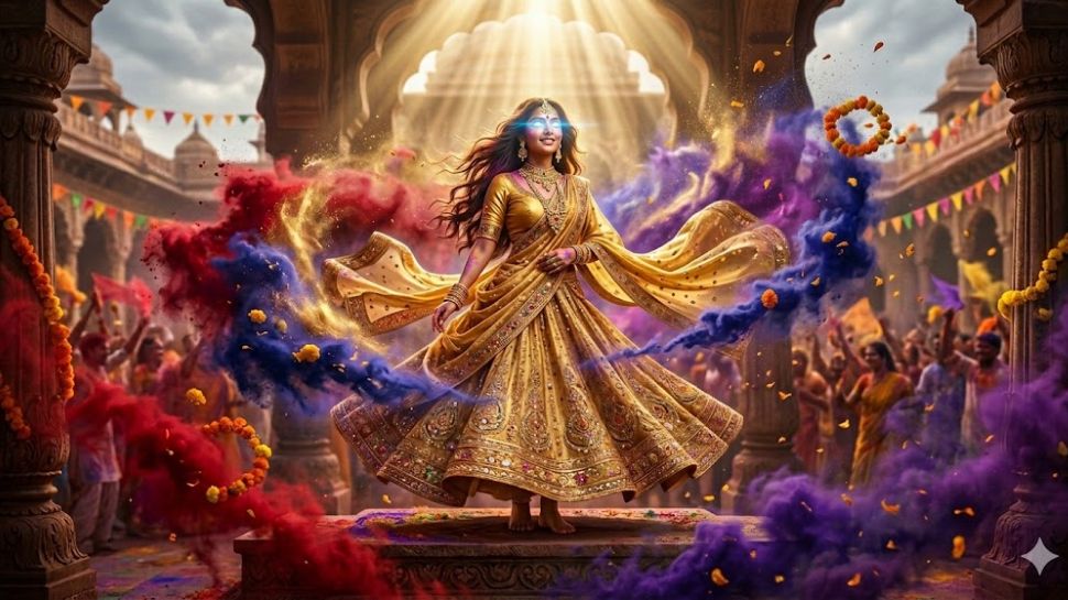 Holi 2026 AI Photo Editing Prompt