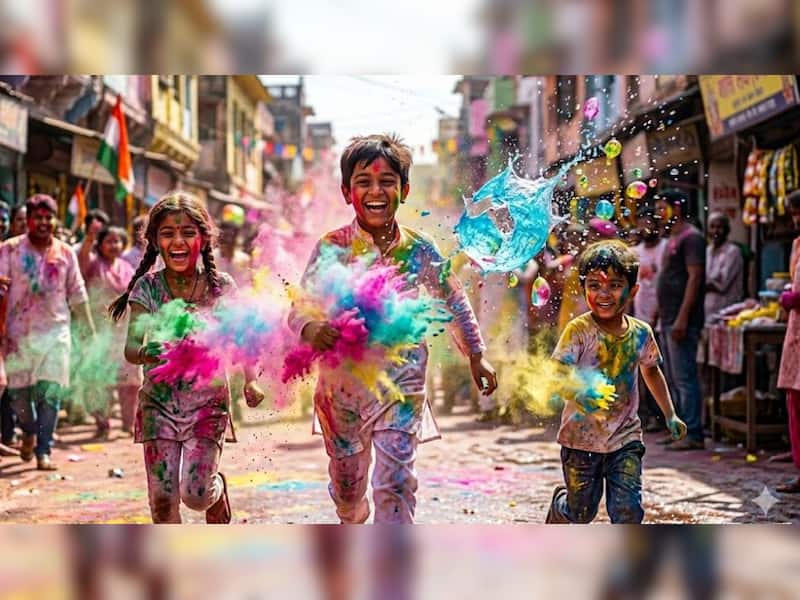 Holi 2026 AI Photo Editing Prompt