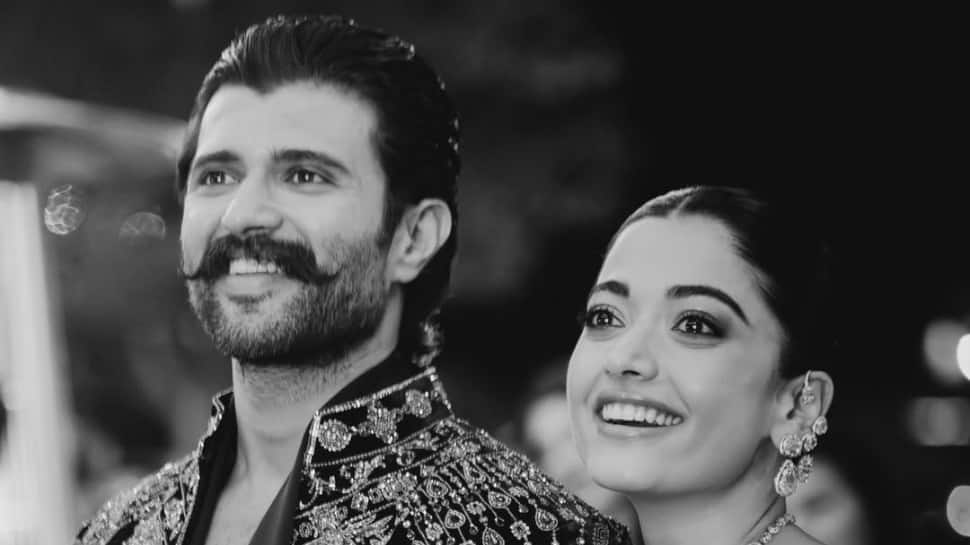 Rashmika Mandanna and Vijay Deverakonda share beautiful pics from their sangeet night, watch their dance video!