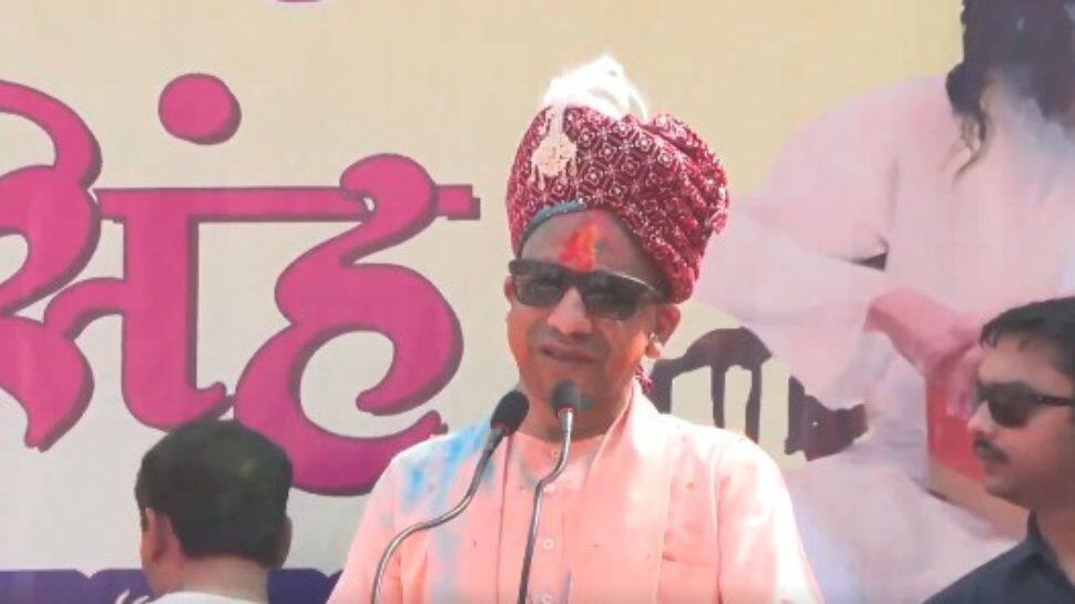 Festivals of joy happen in an atmosphere of security and peace: Yogi Adityanath