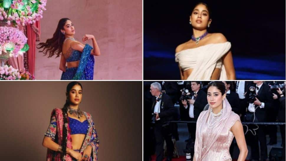 Janhvi Kapoor turns 29: From viral ‘wet saree’ to Cannes glam, her most iconic fashion moments