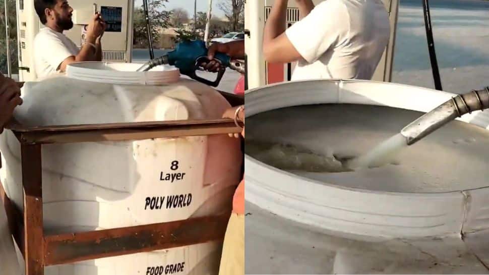Punjab man fills 1,000-litre diesel tank amid middle east tensions; netizens say `private petrol pump`