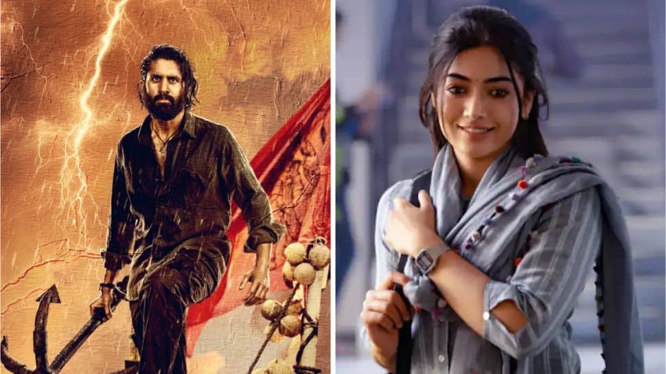 Naga Chaitanya, Rashmika Mandanna win Best actor, Best actress at Telangana Gaddar film awards 2025