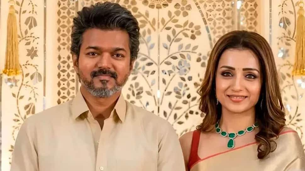 Trisha Krishnan slams Parthiban’s crude remark after actress attends wedding reception with Thalapathy Vijay
