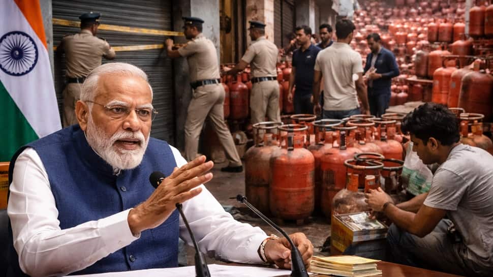 Amid LPG shortage, PM Modi urges states to take action against black marketeers, hoarders