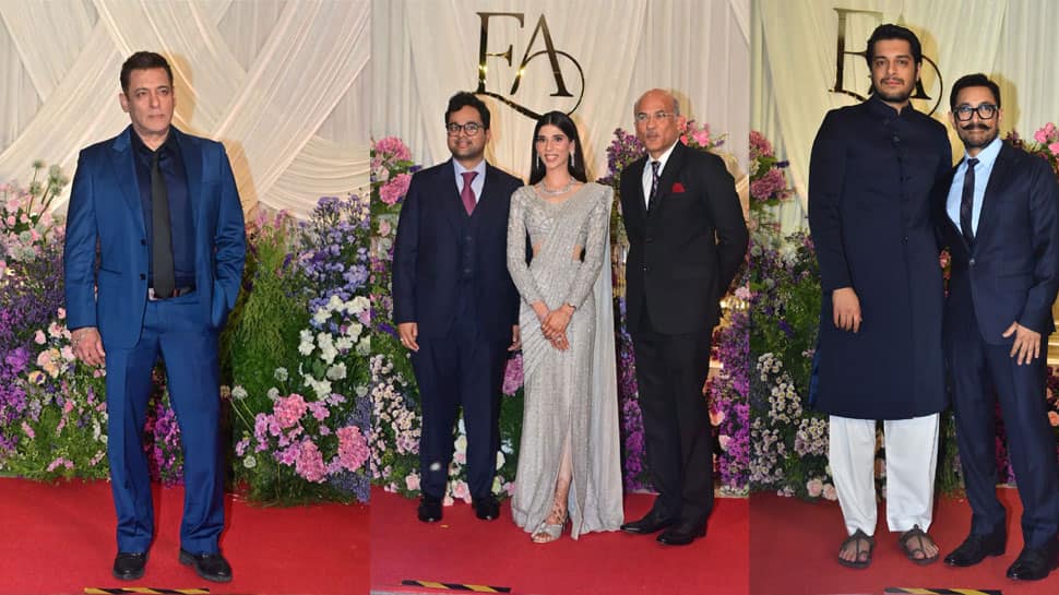 Salman Khan to Aamir Khan -  Celebs dazzle at Sooraj Barjatya's daughter Eesha Barjatya's grand wedding celebrations