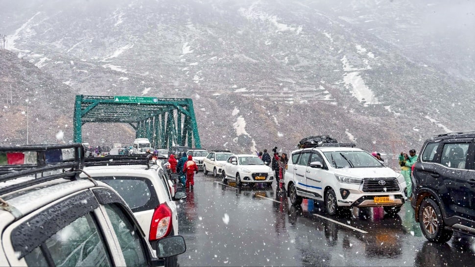 Himachal weather update: 10cm snow in Lahaul-Spiti as severe heatwave grips Kangra & Mandi | Check IMD`s latest forecast