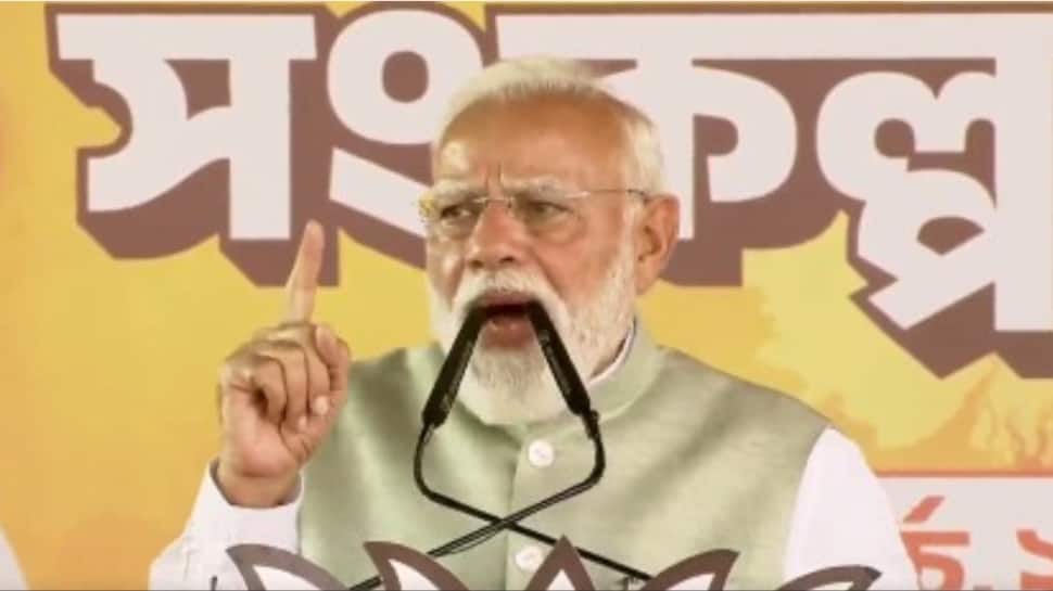 `Regime change already written on walls in Bengal`: PM Modi targets TMC at Kolkata rally