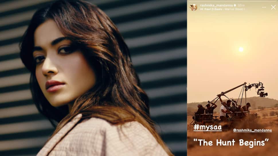 Rashmika Mandanna returns to sets of Mysaa after wedding, sparks excitement for 2026 release