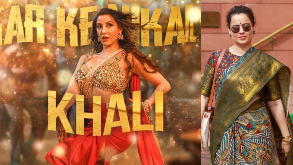 Nora Fatehi’s controversial song ‘Sarke Chunar Teri Sarke’ draws backlash, Kangana Ranaut slams Bollywood for 'cheap PR tactics'