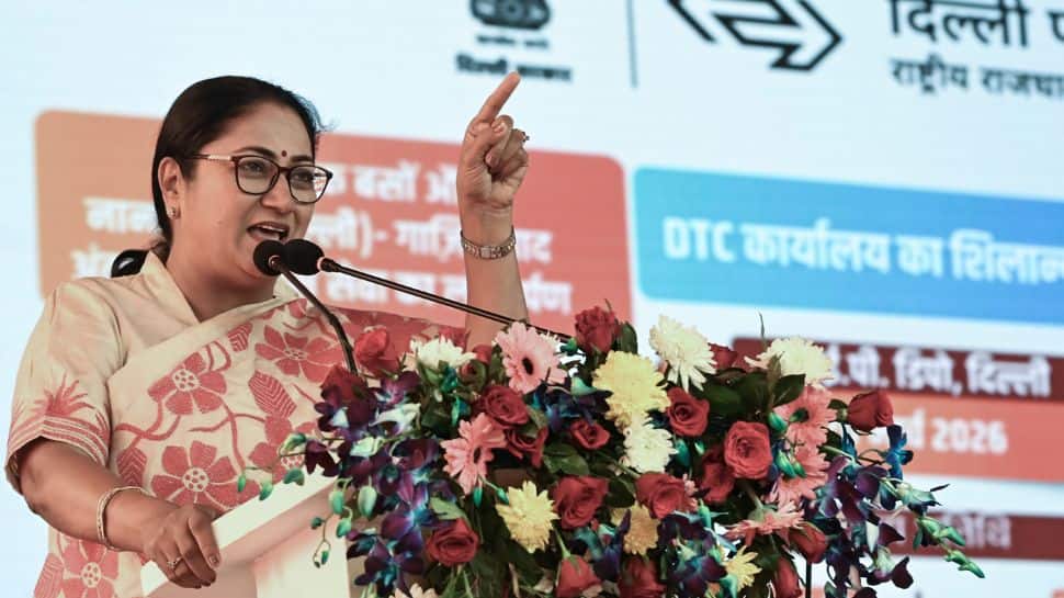 Delhi CM Rekha Gupta flags off 300 new EV buses