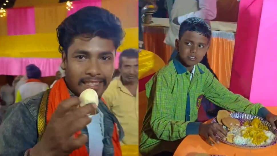 ‘Rasgulla chori’ viral video: Boy cries after young man steals sweet from his plate; Netizens say ‘it hurts a lot’
