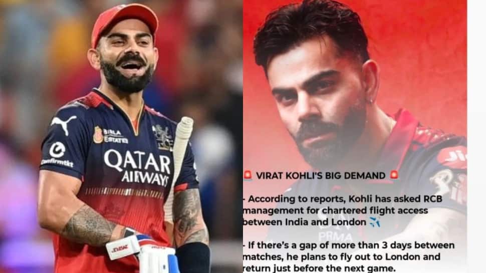 Has Virat Kohli requested RCB for London travel mid-way during IPL2026? Star batter breaks silence