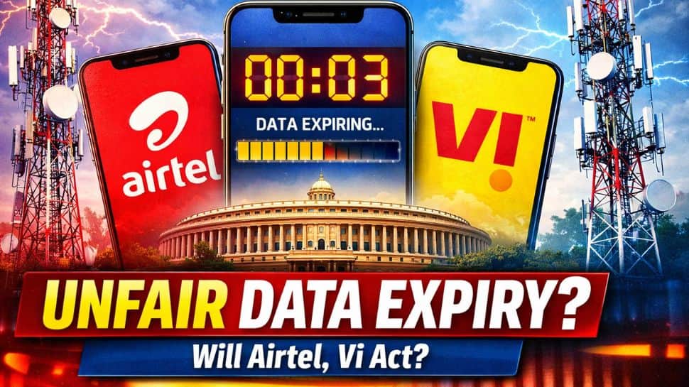 Will Airtel, Vodafone, Jio act? 'Unfair' data expiry, validity period issue raised in Parliament