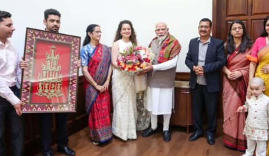 Kangana Ranaut turns 40, celebrates birthday with PM Modi and family