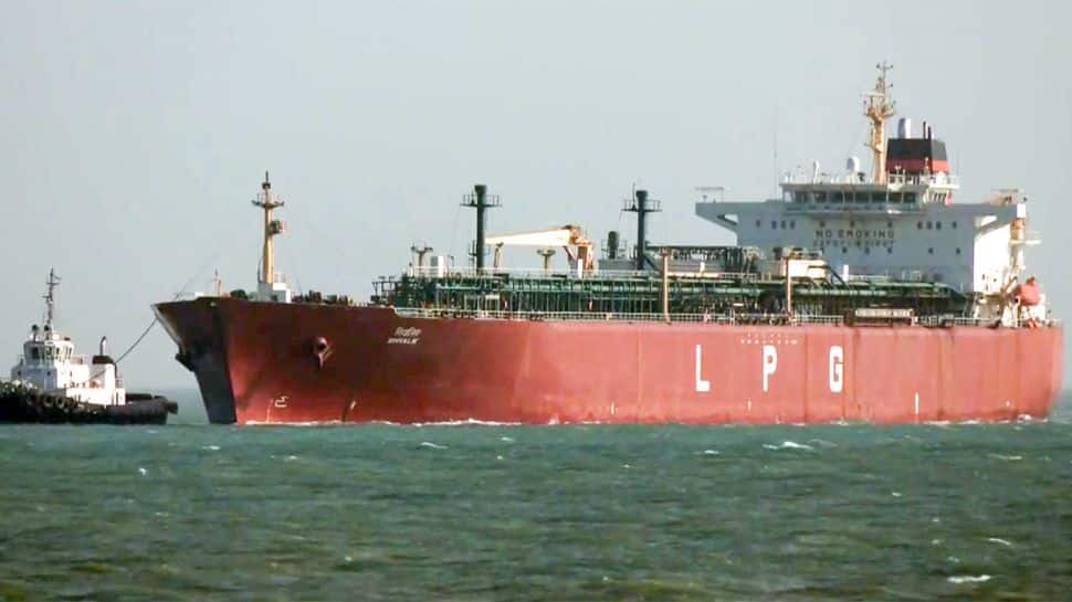 How is Indian Navy navigating vessels across Strait of Hormuz?