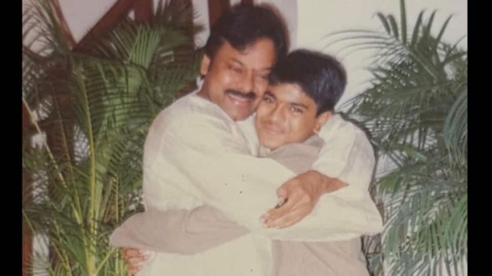 On Ram Charan's birthday, father Chiranjeevi shares unseen childhood pics