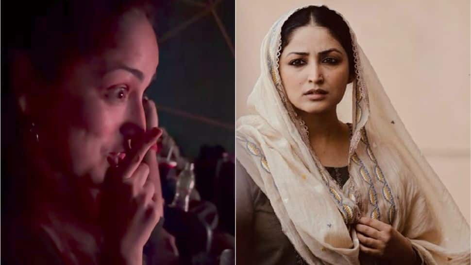 Yami Gautam watches ‘Dhurandhar 2’ in packed theatre, shy reaction to her cameo goes viral