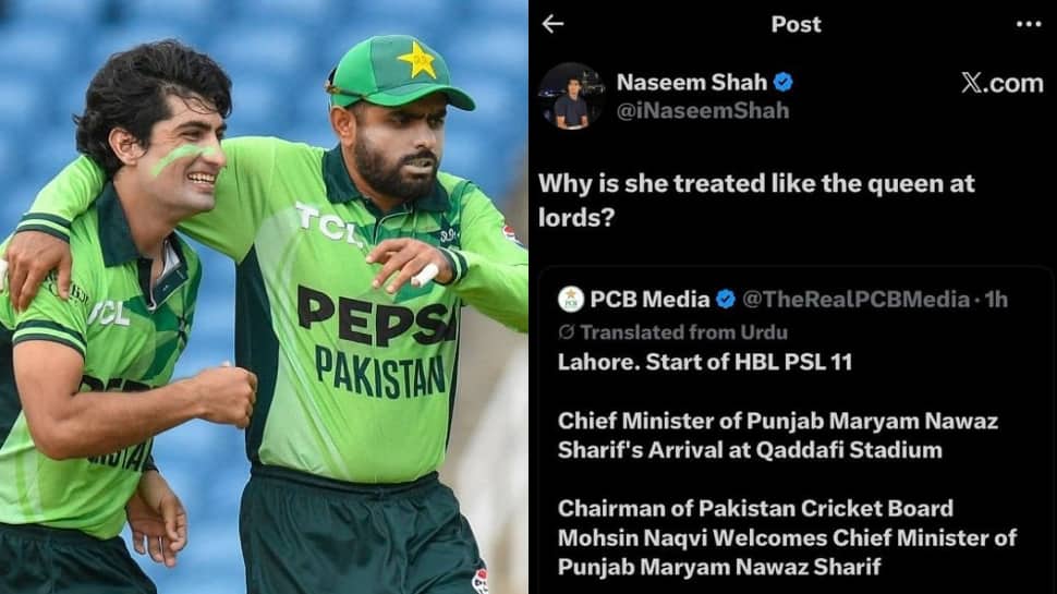 Why is she treated like the Queen at Lord’s?: Pakistan cricketer faces PCB show-cause notice over CM Maryam Nawaz tweet