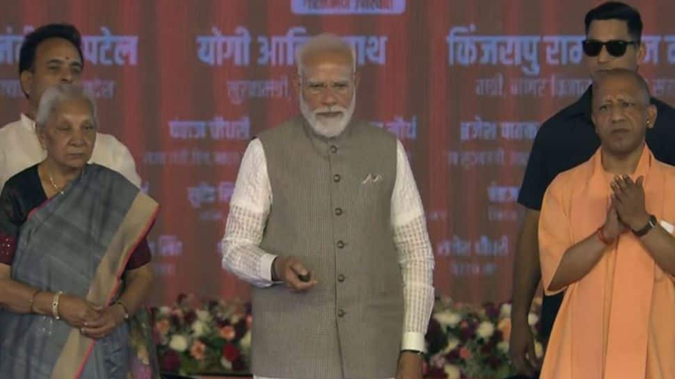 PM Modi inaugurates phase 1 of Noida International Airport in Jewar