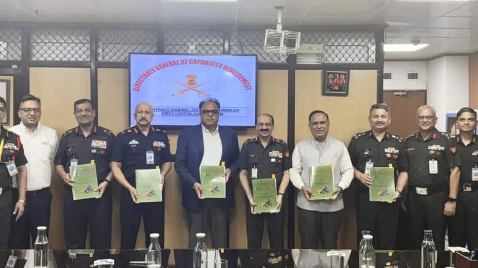 Indian Army signs first-ever capital procurement contract on GeM for Telescopic Handlers