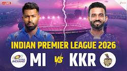 MI vs KKR Highlights,IPL 2026: Mumbai Indians end opening match jinx, beat KKR