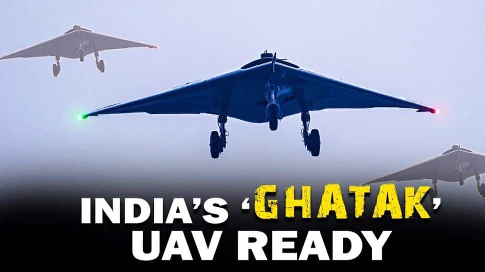 IAF’s combat strategy gets a game-changing boost: Meet ‘Ghatak’ – India’s homegrown stealth bomber drone