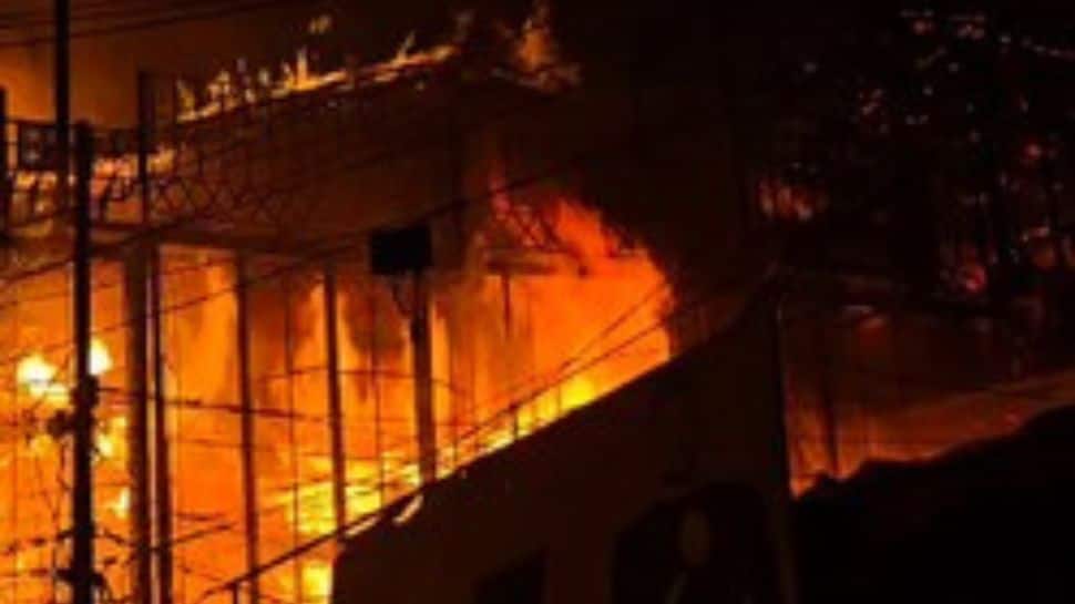 Midnight horror in Delhi: 8 rescued, 4 jump to safety as massive fire guts Chand Bagh building